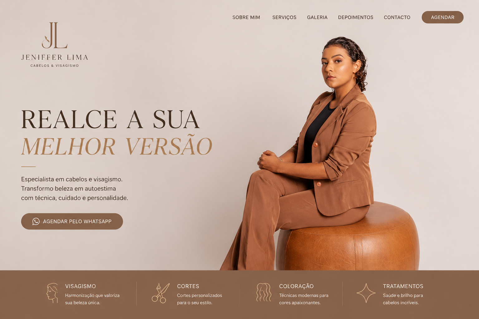 Jeniffer Lima — realce a sua melhor versão