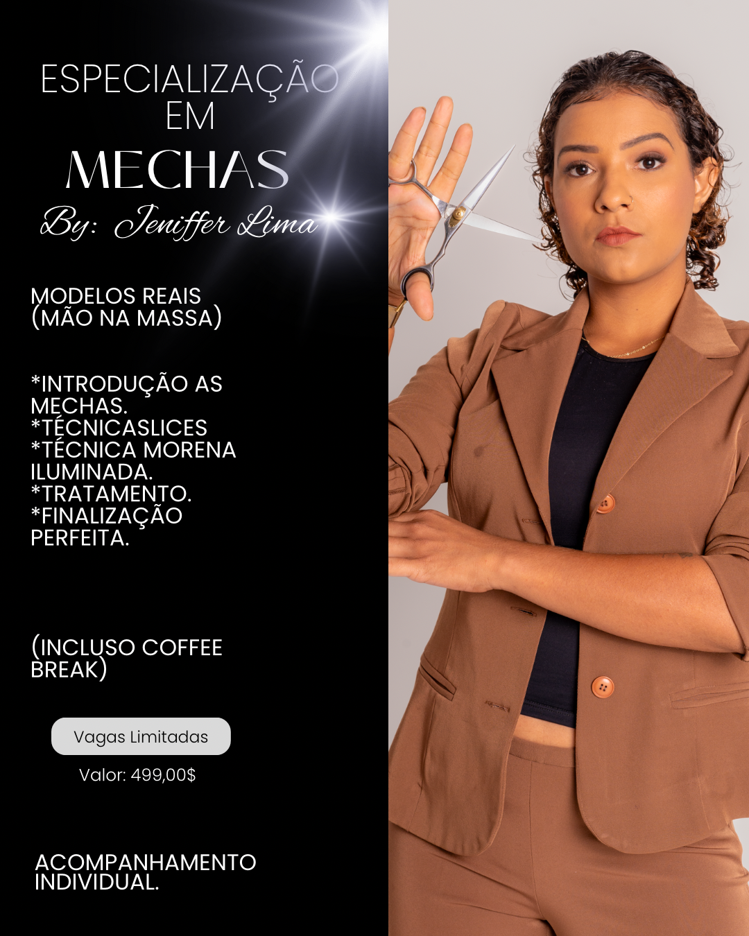 Especialização em Mechas — mentoria por Jeniffer Lima