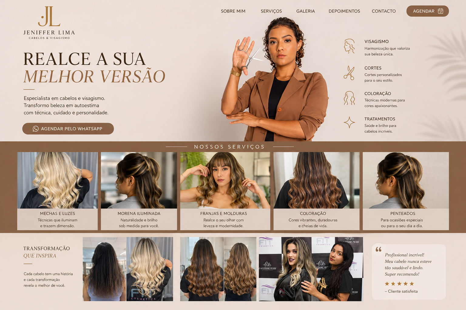 Jeniffer Lima — Realce a sua melhor versão